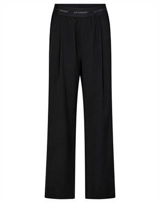 Amina CC Logo Shimmer Bukser - Black